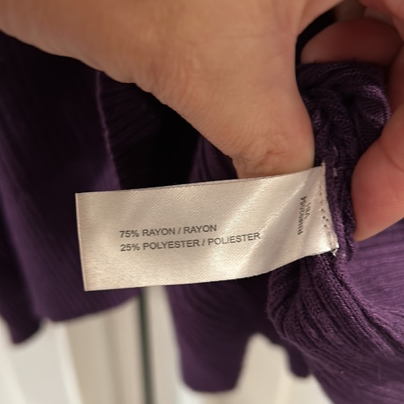 Turtleneck in royal purple - Picture 5 of 6